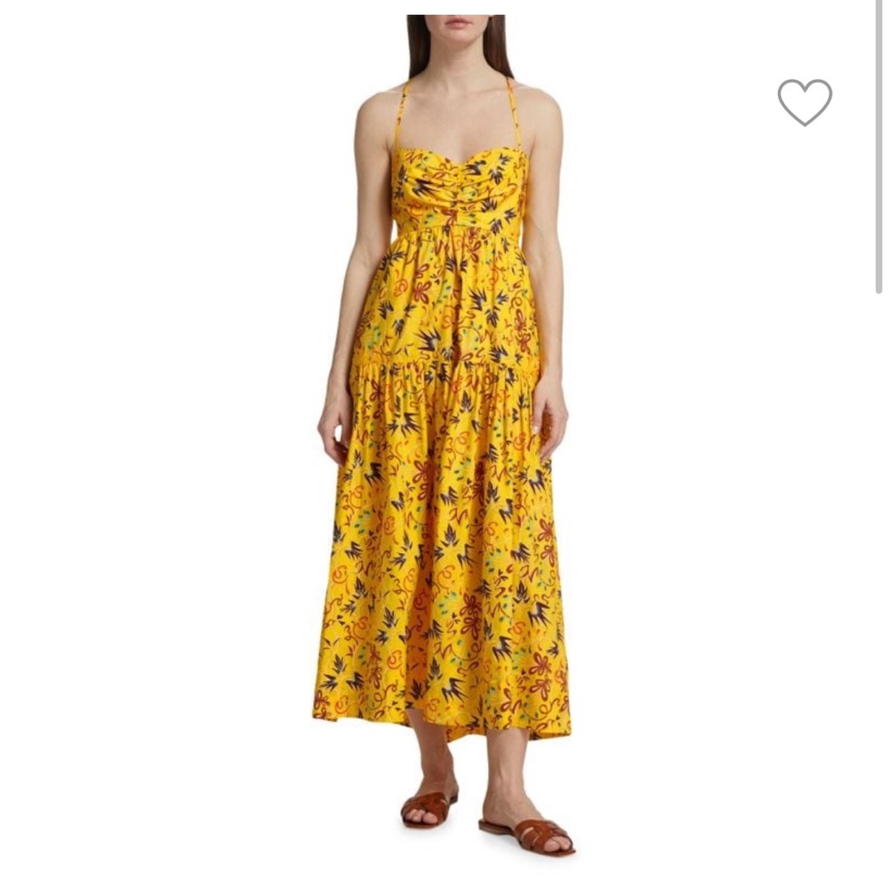 ALC Floral Yellow Dress
